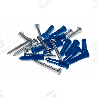 TRITON PRODUCTS Mounting Hardware: Plastic/Stainless Steel - Mounting Hardware Kits for Pegboard