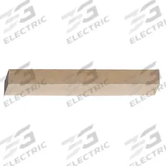 WESTWARD Cutoff Blade: Cobalt, Bright (Uncoated), 5/8 in Overall Ht, 5 in Overall Lg (MPN 4WZY5)