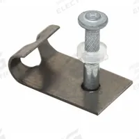 BIRD BARRIER Netting Bracket: Netting Bracket, Stainless Steel, Silver, 1 in Overall Lg, 100 PK (MPN ni-cb15). Key specifications — Brand: BIRD BARRIER; Material: Stainless Steel; Color: Silver.