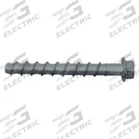 DEWALT Screw Anchor: 8 in Overall Lg, 5/8 in Dia, Steel, Galvanized, External Hex, Hex, Steel, 25 PK (MPN PFM1461680). Key specifications — Finish: Galvanized; Material Grade/Class: Grade SW; Removable: Removable; System of Measurement: Inch; Brand: DEWALT; Screw Anchor Type: Concrete Screw Anchor; Anchor Type: Screw.