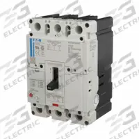 EATON Molded Case Circuit Breaker: 50 A Amps, 65kA at 480V AC, Instantaneous, ABC, Load Side Lug (MPN PDG23M0050MRAJ). Key specifications — Series: PD Series; Max. AIR Rating: 65kA at 480V AC; Instantaneous Trip: Instantaneous; Phase Connection: ABC; Terminal Connection: Load Side Lug; Frame Size: 2.