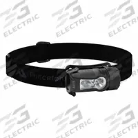 PRINCETON TEC Rechargeable Headlamp: Rechargeable, 450 lm Max. Brightness, 100 hr Max Run Time (MPN AXRC-IND). Key specifications — attr1391546: PRINCETON TEC; attr1440309: Included.