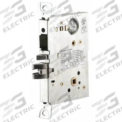 SCHLAGE Deadbolt Lock: 1 3/4 in Door Thick - Max, Ligature-Resistant - Mortise Deadbolts