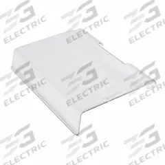 QUANTUM STORAGE SYSTEMS Lid: 6 3/4 in x 10 1/8 in, Clear, Plastic (MPN COV236). Key specifications — Brand: QUANTUM STORAGE SYSTEMS; Material: Plastic; Color: Clear; Compatible Manufacturer Model Number: QUS236.