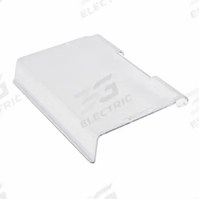 QUANTUM STORAGE SYSTEMS Lid: 6 3/4 in x 10 1/8 in, Clear - Hanging & Stacking Bin Lids