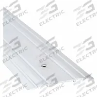 NATIONAL GUARD Door Threshold: Saddle, Aluminum, 3 ft Lg (MPN 513-3). Key specifications — Brand: NATIONAL GUARD; Transition Type: Fluted.