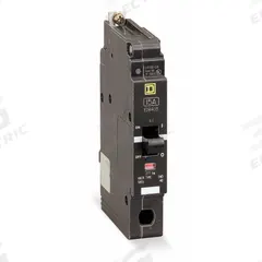 SQUARE D Miniature Circuit Breaker: 30 A, 277V AC, Single Phase, 18kA at 120/240V AC, 1 Poles (MPN EDB14030EPD). Key specifications — Phase: Single; Amps: 30 A; AC Voltage Rating: 277V AC; Max. AIR Rating: 18kA at 120/240V AC; For Use With: Square D NF Panelboards; Brand: SQUARE D.