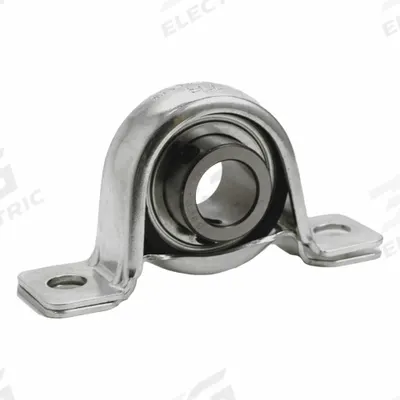 TRITAN Pillow Block Bearing: 1/2 in Bore, Steel, Set Screws, 1 in Shaft Ht - General Purpose Pillow Block Ball Bearings