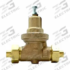 APOLLO Water Pressure Reducing Valve: Solder x Solder, 2 in Pipe Size, Bronze, 25 psig to 75 psig (MPN 36LF50801). Key specifications — Brand: APOLLO; Low-Lead Compliance: Low-Lead Compliant.