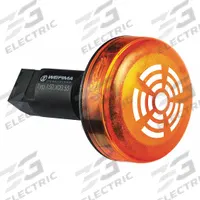 WERMA Buzzer: 24V DC, 1 15/16 in Overall Wd, 2 29/32 in Overall Lg, 2 29/32 in Overall Ht, LED (MPN 15030055). Key specifications — Features: Simple Connection Through Plug-In Connection; Manufacturer Part Number: 15030055; Brand: WERMA; Connection Type: Screw Terminal; Mounting Location: Wall Mount; Operating Voltage: 24V DC.