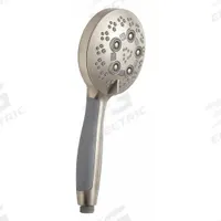 SPEAKMAN Handheld Showerhead: Plastic, Nickel, 2 gpm Flow Rate, 4 1/2 in Handheld Showerhead Wd (MPN VS-1240-BN-E2). Key specifications — Series: Rio.