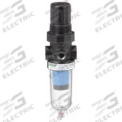 SPEEDAIRE Filter-Regulator: Miniature Series, 1/8 in NPT, 4 cfm, 0.01 micron, 5 psi to 150 psi, Zinc (MPN 4ZK80). Key specifications — attr109419: SPEEDAIRE; attr109429: Zinc; attr109463: No; attr109467: Rubber; attr109468: Miniature.