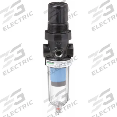 SPEEDAIRE Filter-Regulator: Miniature Series, 1/8 in NPT, 4 cfm, 0.01 micron, 5 psi to 150 psi - Speedaire FRL Air Filter/Regulators