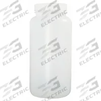 QORPAK Sampling Bottle: HDPE, 250 mL, 8.5 fl oz, Closure Included, Natural, 53-400, Polypropylene (MPN PLC-03586). Key specifications — Brand: QORPAK; Graduated: No; Body Color: Natural.