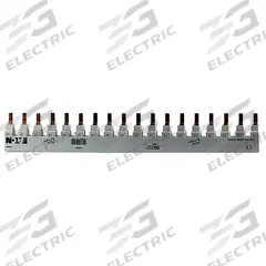 EATON Bus Bar: Bus Bar, 80 A Amps, 3 Poles, 57 Terminals (MPN BB-UL-18/3P-3M/57). Key specifications — Accessory Type: Bus Bar; Brand: EATON.