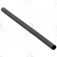 3M Heat Shrink Tubing: 0.5 in I.D. Before Shrinking, 0.25 in I.D. After Shrinking, 6 in Lg, 10 PK (MPN EPS200-1/2-6"-BLACK-10-10 PC PKS). Key specifications — attr202046: Black; attr211475: 3M.