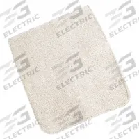 SAN JAMAR Pot Holder: 500°F Max Temp, 5 1/4 in Overall Lg, Cotton, Tan (MPN 823TPH)