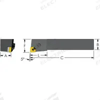ULTRA-DEX USA Indexable Turning and Profiling Tool Holder: MCLNL 20-5D (MPN 974-000-070). Key specifications — attr257703: MCLNL 20-5D.
