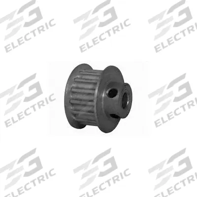 Dayton Timing Pulley: Modified Curvilinear, Fixed, For GT Timing Belt Section - GT Section Fixed-Bore Timing Pulleys with Hub