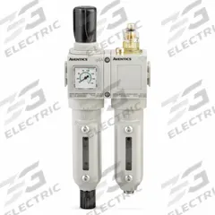 NUMATICS Filter Regulator Assembly: 1/8 in NPT, 710 lpm, 10 bar Max Op Pressure, 5 micron, Mist (MPN A651A0000019358). Key specifications — attr109588: 651; attr109546: Manual - Semi-automatic Drain; attr109524: NUMATICS.