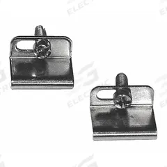 HOFFMAN Clamp Kit: Repl Clamps for Clamp-Cover Enclosures, Steel (MPN AL17). Key specifications — Finish: Plated; Brand: HOFFMAN; Accessory Type: Clamp Kit; Application: Replacement Clamps for Clamp-Cover Enclosures; Material: Steel.