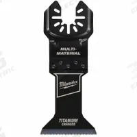 MILWAUKEE Oscillating Tool Blade: 1 3/4 in Blade Wd, 4 1/4 in Overall Lg, Straight Cutting, 25 PK (MPN 49-25-1268). Key specifications — attr1097473: Multi-Material; attr1097476: MILWAUKEE; attr1097456: Straight Cutting.