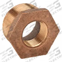 APPROVED VENDOR Metal Pipe Straight: Straight, 1 1/2 in x 3/4 in, Brass, 200 psi, Bushing (MPN 1VFZ8). Key specifications — Brand: APPROVED VENDOR; Maximum Operating Pressure: 200 psi.