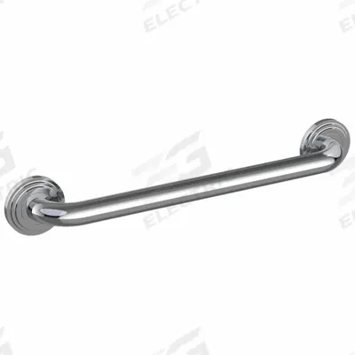 WINGITS Wall Grab Bar: Straight, 42 in Lg, 1 1/4 in Dia, Stainless Steel - Anti-Microbial Grab Bars