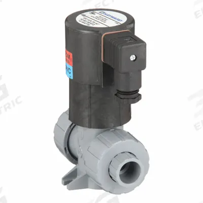 HAYWARD Solenoid Valve: 2-Way, Normally Closed, 1/2 in Pipe Size, 120V AC, Inline Single - 2-Way/2-Position, Normally Closed Solenoid Valves