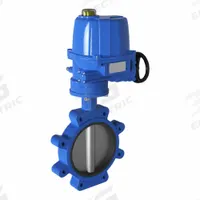 ABZ VALVES Butterfly Valve: For HVAC/Wastewater/Water Media, Ductile Iron, 120V AC, 4 in Pipe Size (MPN 5350037140). Key specifications — Input Control Signal: Manual; Brand: ABZ VALVES.