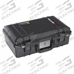 PELICAN Protective Case: 10 1/4 in x 17 3/4 in x 6 1/8 in Inside, No Foam, Black, Stationary (MPN 1485AIRNF). Key specifications — Closure Type: Double Throw; Brand: PELICAN; Carry-On Size: Yes.