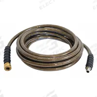 DEWALT Braided Hose: Mfr Part # 7105645, Steel, 25 ft Overall Lg, 5/16 in Overall Dia. Key specifications — Compatible with Manufacturer Model Number: DXPW60603; Product Type: Braided Hose; Manufacturer Part Number: 7105645.