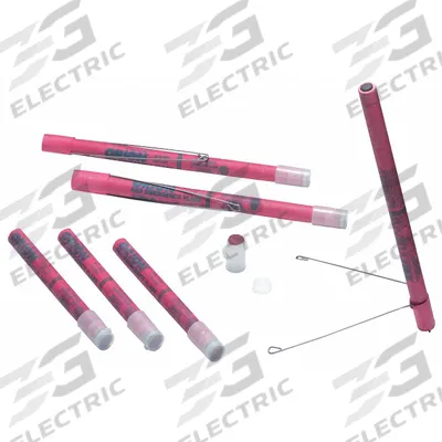 APPROVED VENDOR Incendiary Flare: Spike Stand, Red, 30 min Burn Duration - Incendiary Road Flares