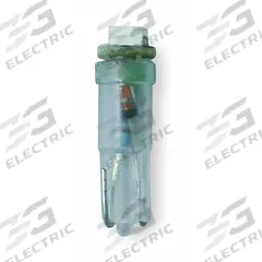 APPROVED VENDOR Compact LED Bulb: LED, Plastic Wedge (W2.1x4.9d), (T) Tubular, T1-3/4, 24V DC, White (MPN LT0524WB-W). Key specifications — Brand: APPROVED VENDOR; Voltage: 24V DC; Bulb Shape: T1-3/4; Light Color: White.