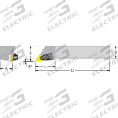 ULTRA-DEX USA Indexable Turning and Profiling Tool Holder: DDJNL 12-4B (MPN 974-000-007). Key specifications — attr257703: DDJNL 12-4B.