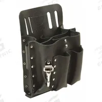 KLEIN TOOLS Tool Pouch: For 2 in Belt Wd - Max, 8 Pockets, Black (MPN 5164). Key specifications — Closure Type: Open Top; Attachment: Belt Slot; Color: Black; Brand: KLEIN TOOLS; For Tool Type: Pliers.