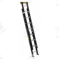 DEWALT Extension Ladder: 16 ft Ladder Size, Fiberglass, 300 lb Load Capacity, 33 lb Wt, 2 Sections (MPN DXL3020-16PT). Key specifications — Color: Black; Brand: DEWALT; Removable Fly: Fixed.