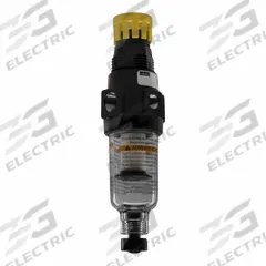 PARKER Filter Regulator: 14 Series, 1/4 in NPT, 18 scfm, 5 micron, 0 psig to 125 psig, Manual Drain (MPN 14E11B13FC). Key specifications — attr109419: PARKER; attr109429: Zinc; attr109463: No; attr109467: Nitrile; attr109468: 14.