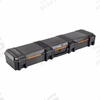 PELICAN Protective Case: 10 in x 50 in x 6 in, Solid, Black, 16.08 lb Wt (MPN V770). Key specifications — attr1188351: PELICAN; attr1188334: Plastic; attr1188336: (4) Push Button Latches.