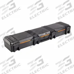 PELICAN Protective Case: 10 in x 50 in x 6 in, Solid, Black, 16.08 lb Wt (MPN V770). Key specifications — attr1188351: PELICAN; attr1188334: Plastic; attr1188336: (4) Push Button Latches.