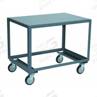 JAMCO Work Table: Fixed Ht, Steel, 48 in x 24 in, 1,400 lb Overall Load Capacity (MPN LV248P500GP). Key specifications — Sub-brand: Jamco; Unit Type: Not Expandable or Modular; For Environment: Work Areas; Assembly: Fully Assembled; Wheel Material: Phenolic; Frame Material Finish: Powder Coated; Mobility: Casters; Height Adjustability: Fixed Height.