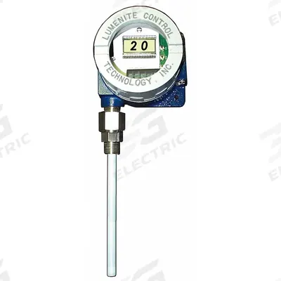LUMENITE Industrial Continuous Level Transmitter: Industrial Level Transmitter, 3/4 in NPT - Capacitive Liquid Level Sensors