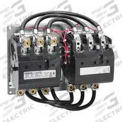 SIEMENS NEMA Magnetic Contactor: Reversing, 3 Poles, NEMA Size 4, 135 A, 208V AC (MPN 43JG32AD). Key specifications — Brand: SIEMENS.