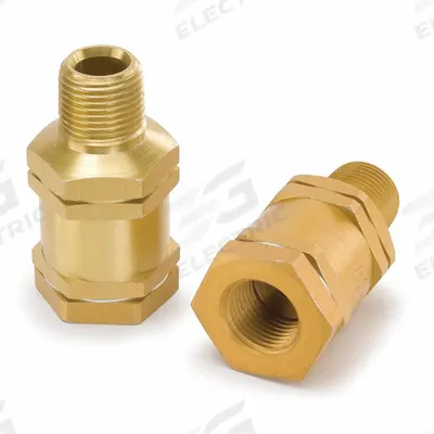 Parker Check Valve Assembly: NPT x NPT, Aluminum, 3/8 in - 18 (F)NPT, 3/8 in - 18 (M)NPT - Aluminum Inline Spring-Loaded Swing Check Valves