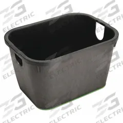 NDS Valve Box: Polypropylene, Rectangular, 12 1/4 in Overall Ht, 16 in Overall Wd, 21 in Overall Lg (MPN 113BC). Key specifications — Brand: NDS; Material: Polypropylene; Color: Black/Green.