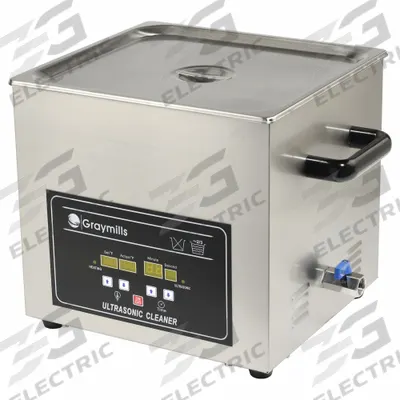 GRAYMILLS Digital Parts Washer: Ultrasonic, 304 Stainless steel - Ultrasonic Parts Washers