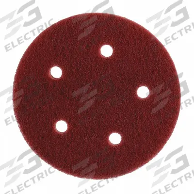 SCOTCH-BRITE Hook-and-Loop Surface Conditioning Disc: 5 in Dia, Aluminum Oxide, Very Fine - General Purpose Surface-Conditioning Discs for All Metals