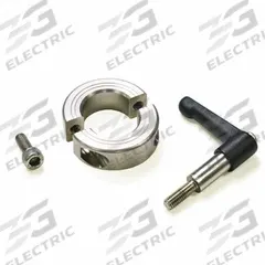 RULAND MANUFACTURING Quick Clamping Shaft Collar: 45 mm Bore Dia, Round, 316, Stainless Steel, Black (MPN LV-MSP-45-ST). Key specifications — attr921855: Black; attr921844: Bright; attr921839: RULAND MANUFACTURING.