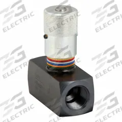 PARKER Needle Valve: 25 gpm Max Flow Rate, 3/4 in NPT, 3/4 in NPT, 5,000 psi Max Pressure, Steel (MPN N1200S). Key specifications — attr1018158: Manual; attr1018114: Rotary Knob; attr1018116: Steel; attr1018117: PARKER.