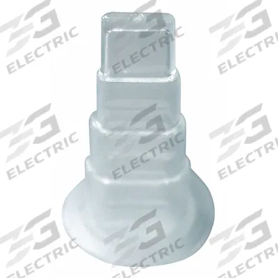 FAST CAP Blade Tip: Transparent White, For 3KZP6 - Adhesive Bottle Caps & Tips